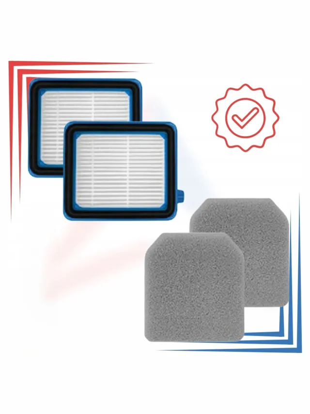 AreoSe HEPA-filter voor Electrolux WELL Q6 / Q7 / Q8 ESKW1 - 4 stuks