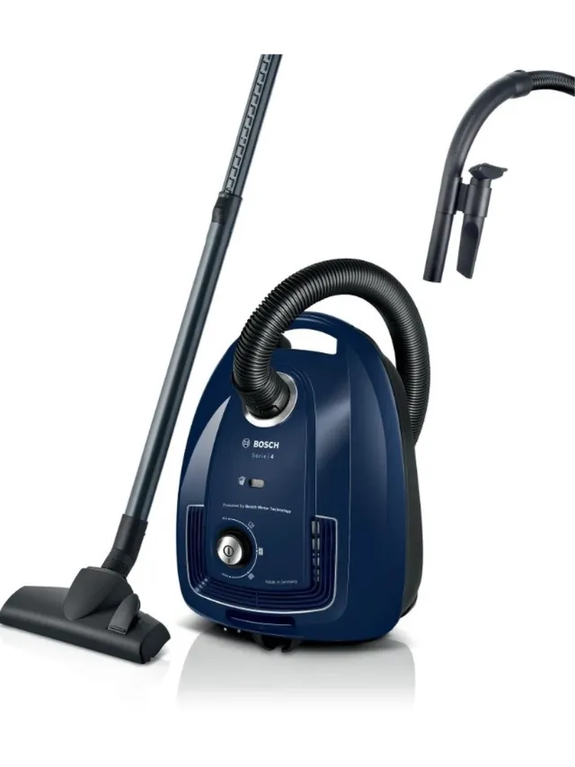 Bosch Serie 4 - Stofzuiger met Zak - 600 W, 10 m Actieradius blauw