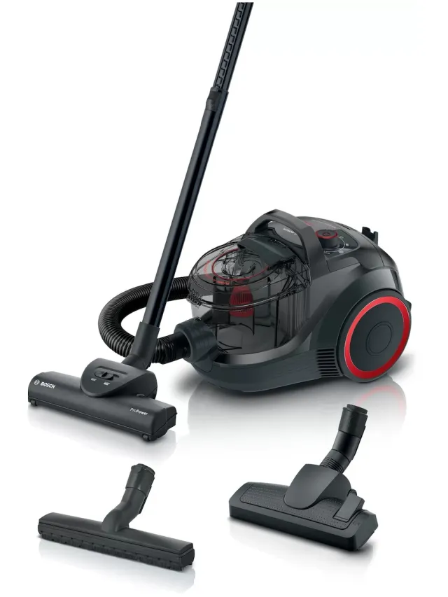 Bosch BGS21POW2 stofzuiger zonder zak zwart