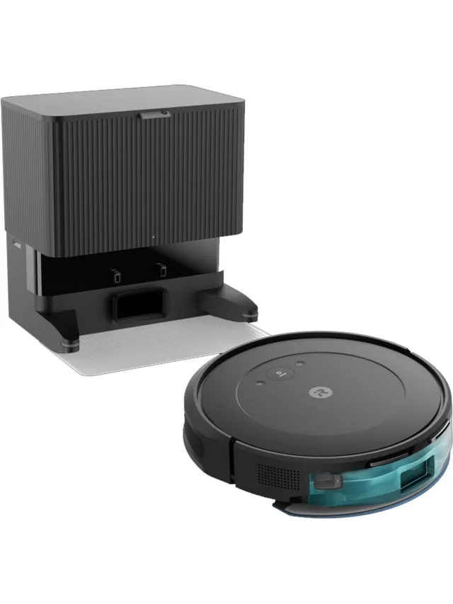 Irobot Roomba Combo® 2 Essential + AutoWash Dock - Robotstofzuiger met Dweilfunctie - Zwart - Y0510
