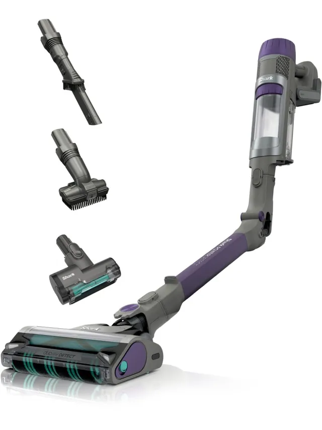 Shark PowerDetect Draadloze Steelstofzuiger met Dierenharenborstel - IP1251EUT Grijs