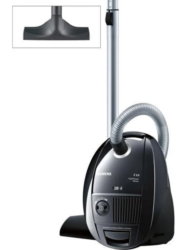 Siemens sledestofzuiger Z3 Zwart