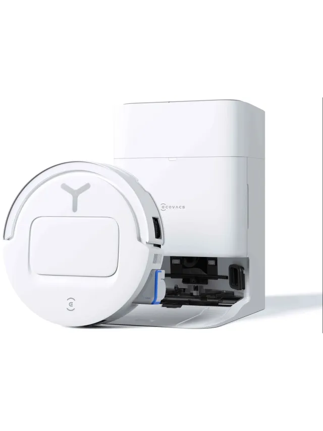 Ecovacs DEEBOT T80 OMNI WHITE - Robotstofzuiger met Dweilfunctie Wit