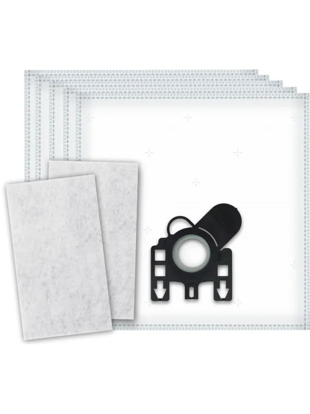 Dparts 16x Dparts PRO stofzuigerzakken geschikt voor Miele GN - HyClean 3D Efficiency - XXL-pack met 2 filters