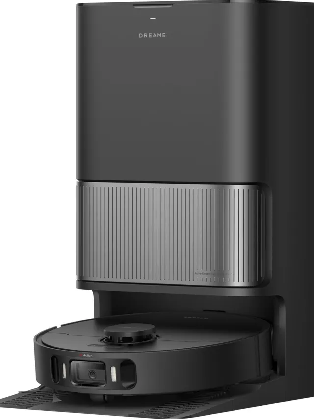 Dreame L40 Ultra AE – Zelfreinigende Robotstofzuiger met Warmwater Dweilsysteem, 19.000 Pa Zuigkracht & Automatisch Leegstation - Zwart