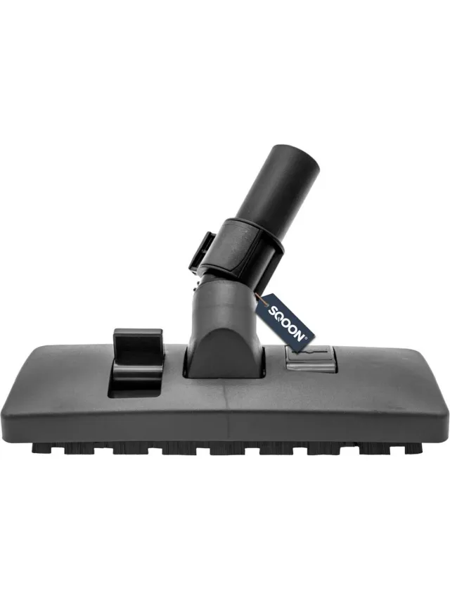 SQOON Zuigmond Geschikt voor Numatic Henry / Hetty / HVR / PPR240 – 32 mm + Ophanging Zwart