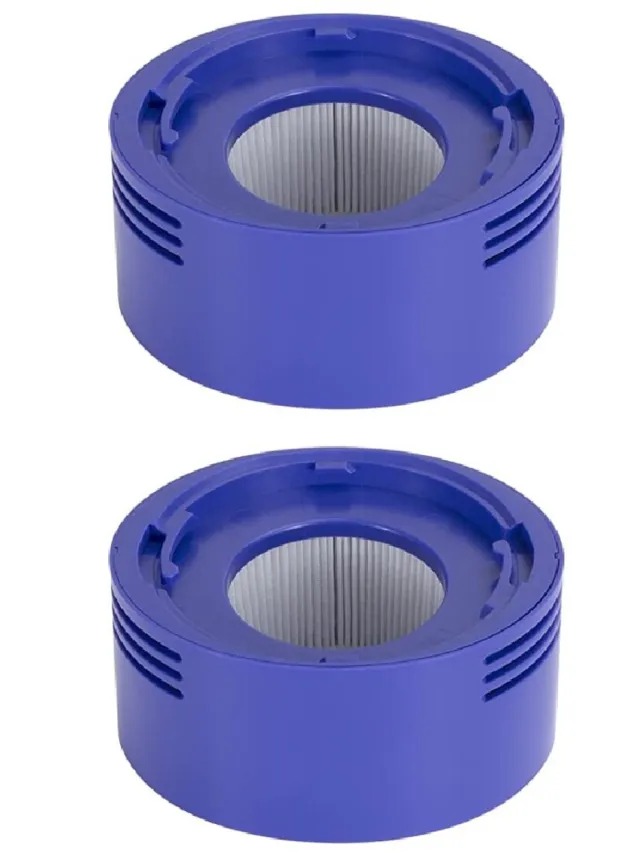 Wclavion Wasbare filterset voor huishouden, 2 stuks - Geschikt voor Dyson V7, V8, SV10 en SV11 stofzuigers