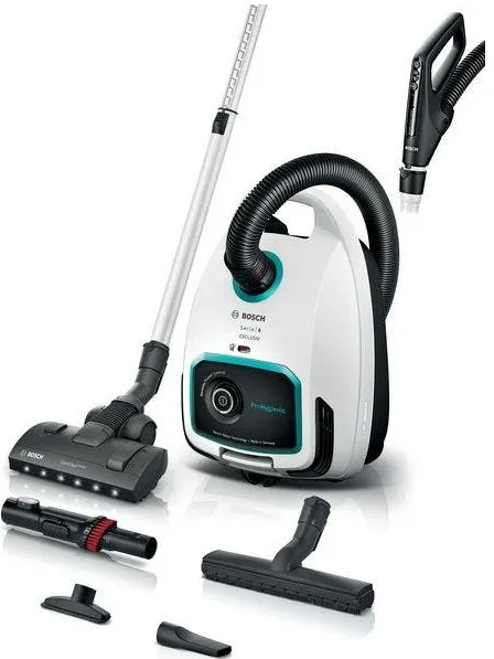 Bosch BGL6HYG1L sledestofzuiger wit Zwart
