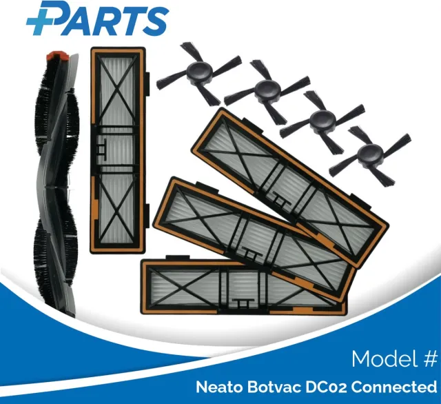 Plus.Parts Neato Botvac DC02 Connected Onderhoudsset (Plus.Parts® alternatief voor 945-0380) Overig