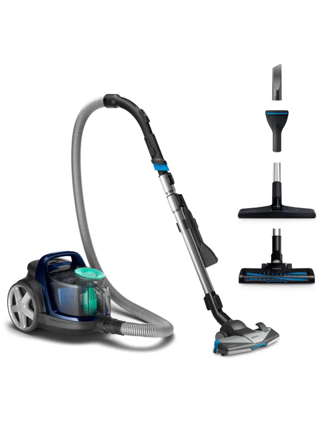 Philips 5000 Series Stofzuiger zonder zak FC9556/09 Louros-Blauw