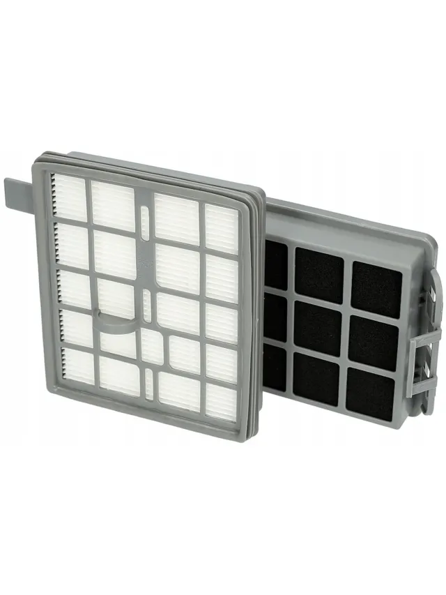 AreoSe HEPA-filter voor ZELMER Ceres VC3300.200 ZVCA355S - 4 stuks