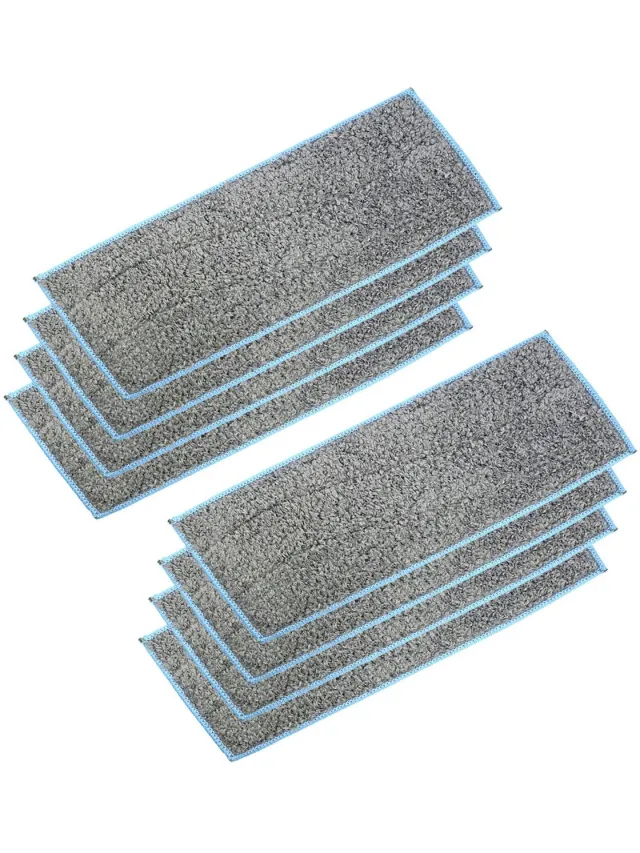 Inf iRobot Braava Jet m6/6012/6110/6112 Wasbare dweilpads 8-pack Grey