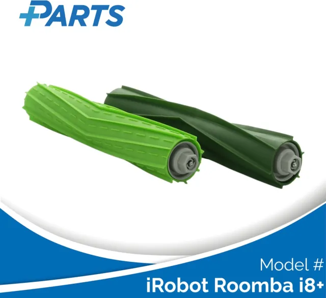 Plus.Parts iRobot Roomba i8+ Borstels (2 Stuks, Plus.Parts® alternatief voor 4624870) Overig