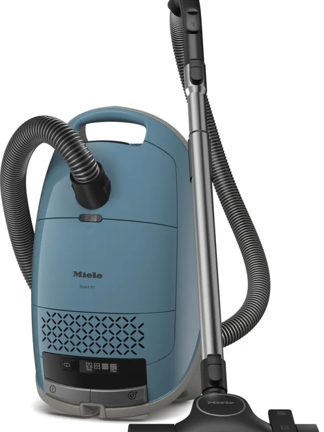 Miele Guard M1 Flex cilinderstofzuiger 4,5 liter blauw met stofzak AirClean filter 890 W variabel vermogen