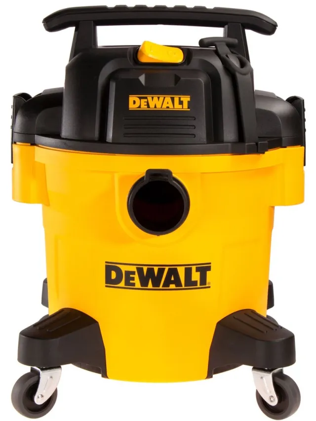 DeWalt DXV20P 20L Nat- en Droogstofzuiger 230V geel