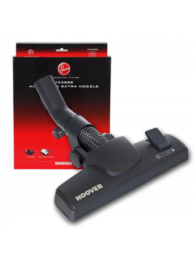 Hoover Combinatieborstel voor Stofzuiger Zwart