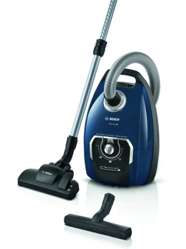 Bosch BGB 75X494 Serie 8 stofzuiger met zak Blue / Black