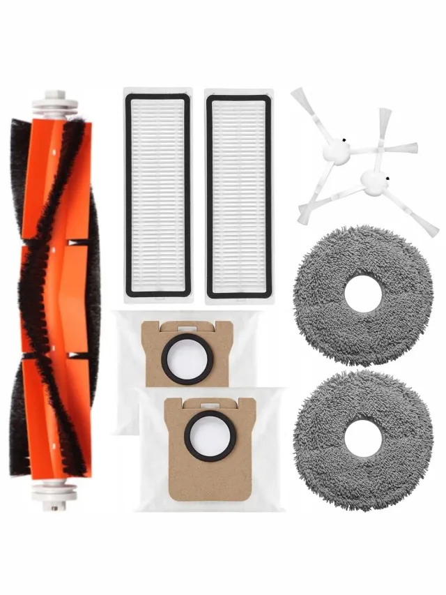 AreoSe Accessoireset voor Xiaomi Mi Robot Vacuum S10 + X10+ X20+