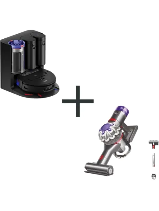 Dyson Robotstofzuiger 2in1 Spot + Scrub Ai Zwart