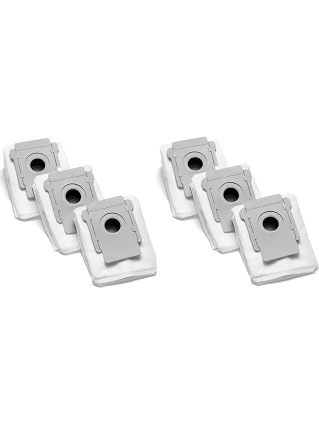 Cokar stofzuigerzakken - 6 stuks stofzuiger zakken geschikt voor iRobot Roomba i3+ i6+ i7+ s9+ j9+ j7+ - vacuum cleaner - stofzuigers - wegwerpbaar robot stofzuiger stofzakken