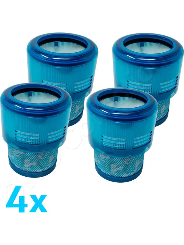 Owo collection Filter geschikt voor Dyson Gen5 SV23 - 4 Stuks turquoise