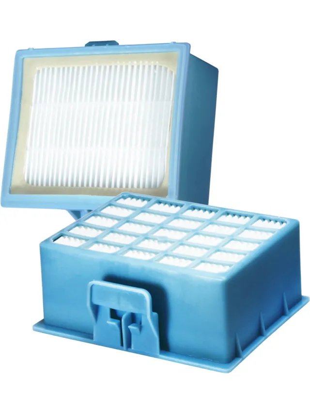 Dparts 2x Dparts hepa filter geschikt voor Bosch en Siemens - stofzuiger hygiënefilter voor series GL-20 GL20 GL-30 GL30 Gl-40 GL40 BGL2 BGL25 - allergiefilter stofzuigerfilter 576833 00576833 BBZ156HF Blauw