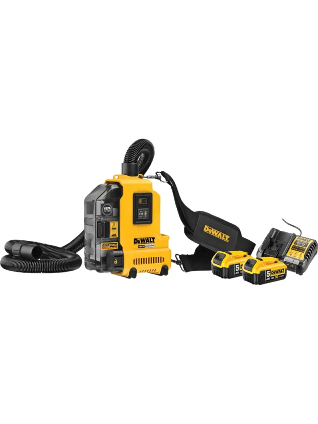 DeWalt DWH161N-XJ 5,0 Ah Accu (2x) Starterspakket