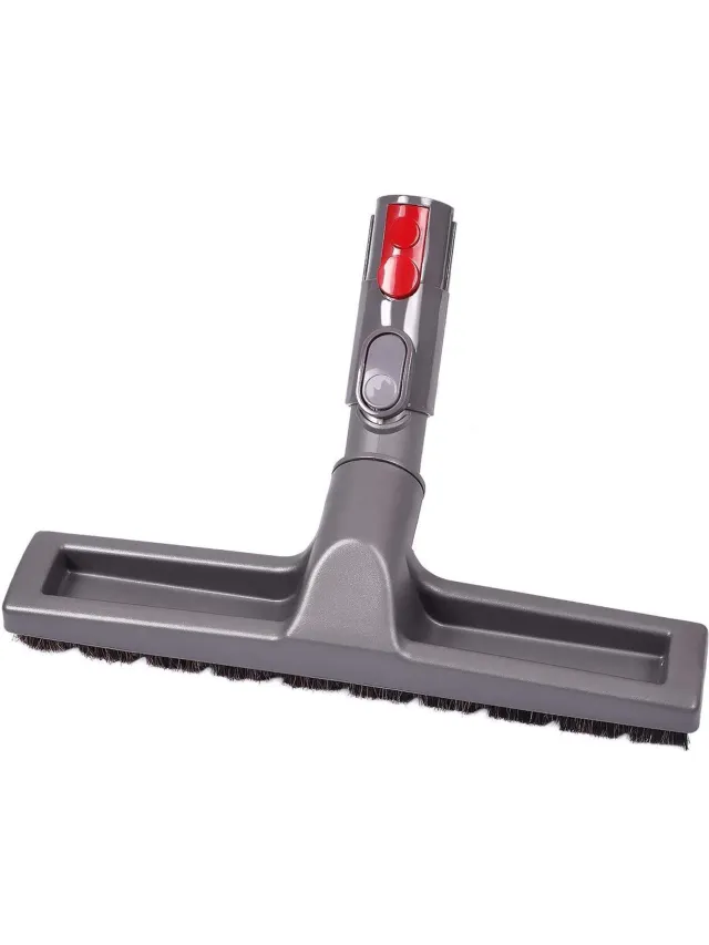 Pyreta Geschikt voor Dyson stofzuiger V7 V8 V10 V11 accessoires paardenhaar borstelkop en draadloze stofzuigeradapter Grijs