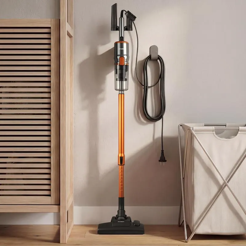 Hyundai steelstofzuiger Nanostick - met snoer oranje, grijs, foto 3