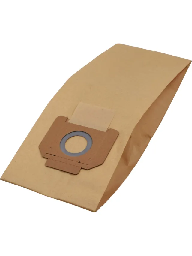 Covako Geschikt voor WURTH. 10 stuks. Stofzuigerzakken voor HWS 15L, 702400210, Papier. COVAKO Merk