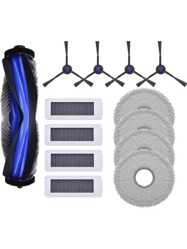 Propex Parts Vervangingsset Robotstofzuiger - Geschikt voor Ecovacs Deebot N30 Omni N30 Omni serie