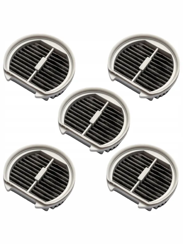 AreoSe HEPA-filter voor Xiaomi Vacuum Cleaner Mi Light - 5 stuks