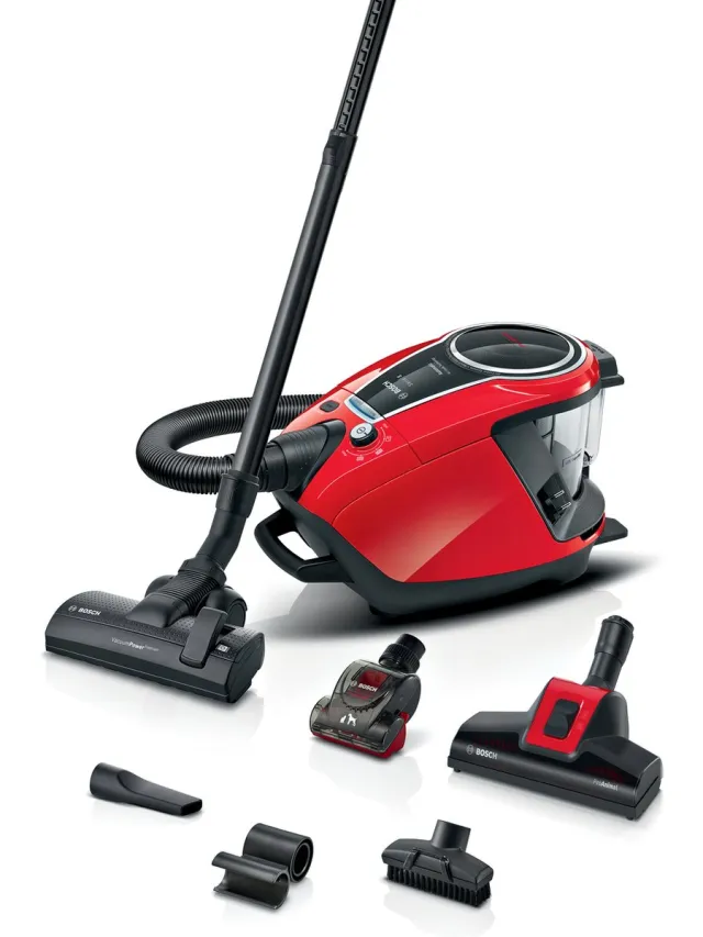 Bosch ProAnimal BGS7PET1 Serie 8 - Stofzuiger zonder zak - Rood