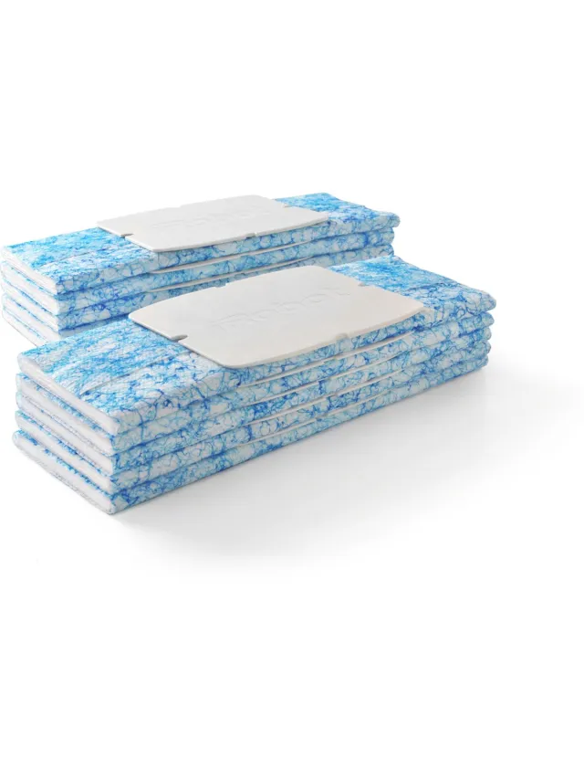 Irobot Braava Jet M6 240 250 Reinigingsdoek (eenmalig) iRobot 15050 10 stuk(s) Blauw
