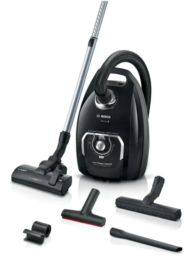 Bosch BGL8BA4D5 stofzuiger zwart