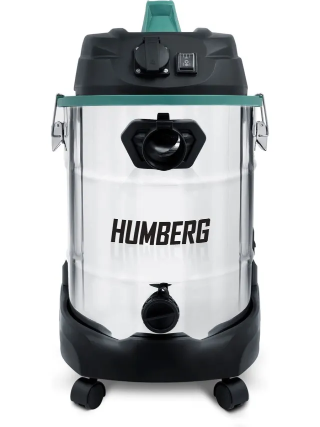 Humberg Industriële stofzuiger 30L 1600W HM-402 Zilver
