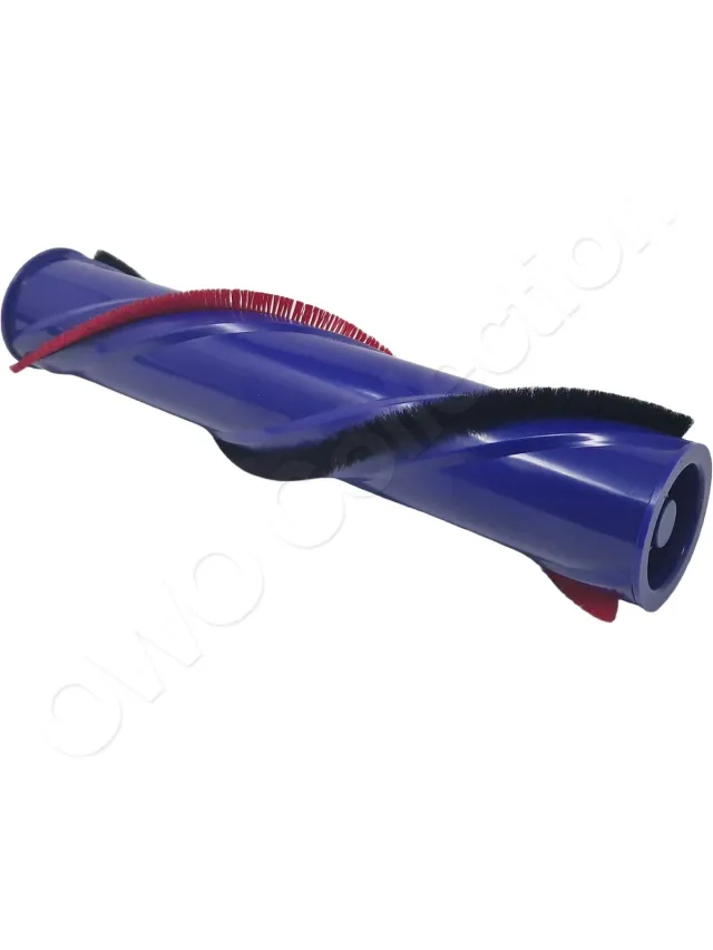 Owo collection 06911868 Turbowals turboborstel 4 punts aansluiting voor ronde dop geschikt voor Dyson V6 V7 V8 V10 sv11 sv10 sv12 blauw