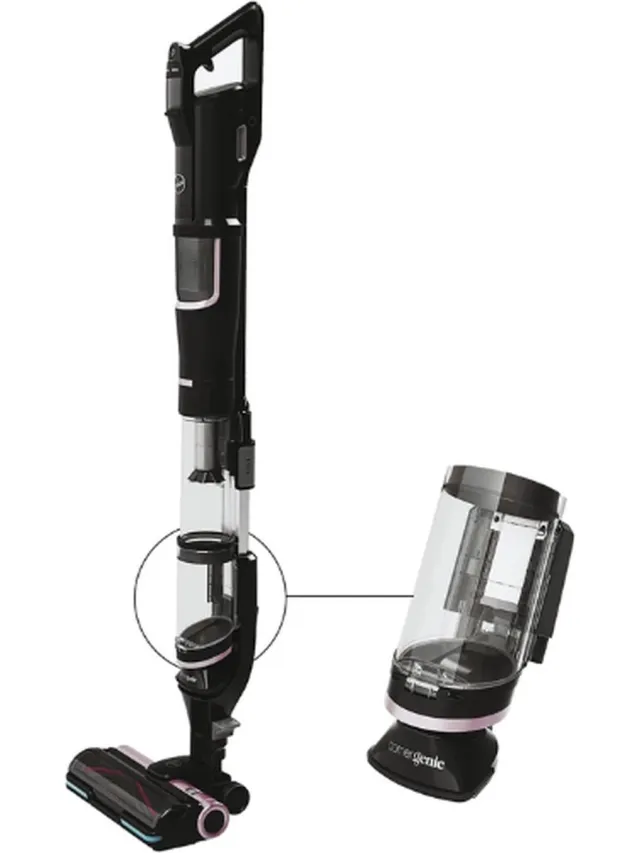 Hoover Vloerreiniger - Dweilapparaat - Elektrische Dweil - Elektrische Vloerreiniger - Elektrische Mop - Dweilmachine - Dweilmachine Elektrisch - Vloer Reiniger Zwart