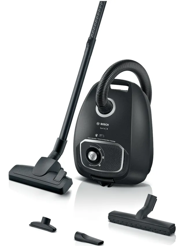 Bosch BGL41BA3H sledestofzuiger met zak zwart