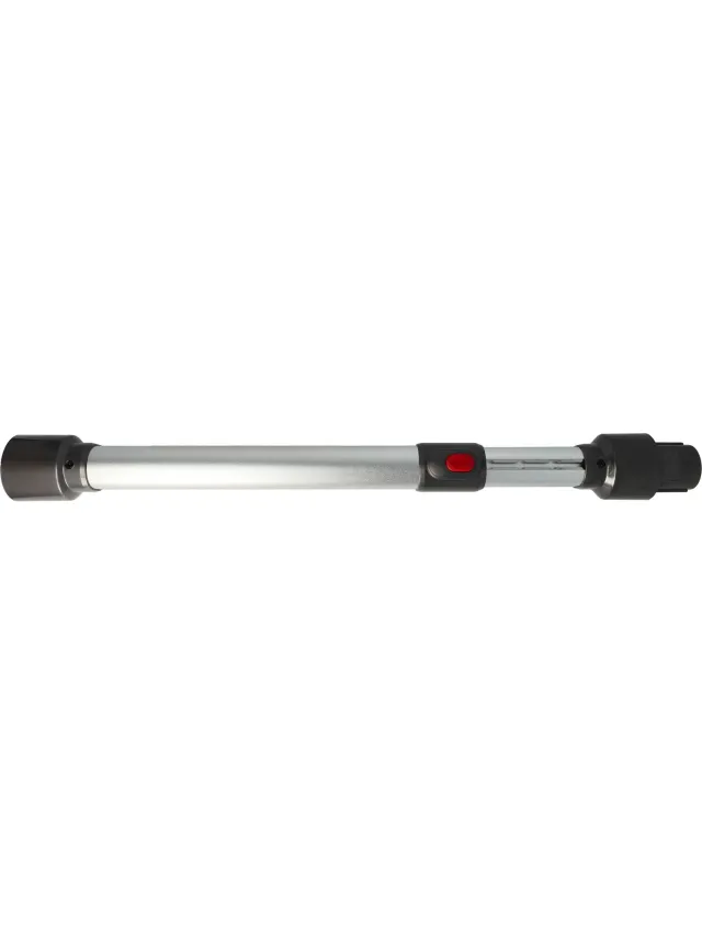 VHBW stofzuigerbuis, compatibel met de Dyson V15 Detect, V11 Advanced, V11 Outsize, V10 Total Clean, V11 en V10 Absolute stofzuigers – 44,5 – 66,5 cm, zilver