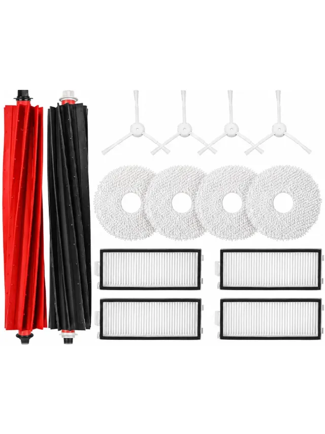 Propex Parts Vervangingsset Robotstofzuiger - Geschikt voor Roborock Qrevo Master en Qrevo Slim Roborock Qrevo Master/Qrevo Slim serie