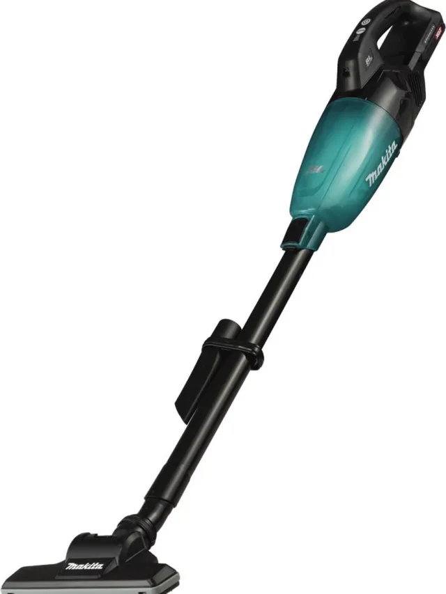 Makita CL001GZ04 | Steelstofzuiger | 40 V Max | Zwarte uitvoering met blauwe transparante capsule | Body | zonder accu's en lader Black