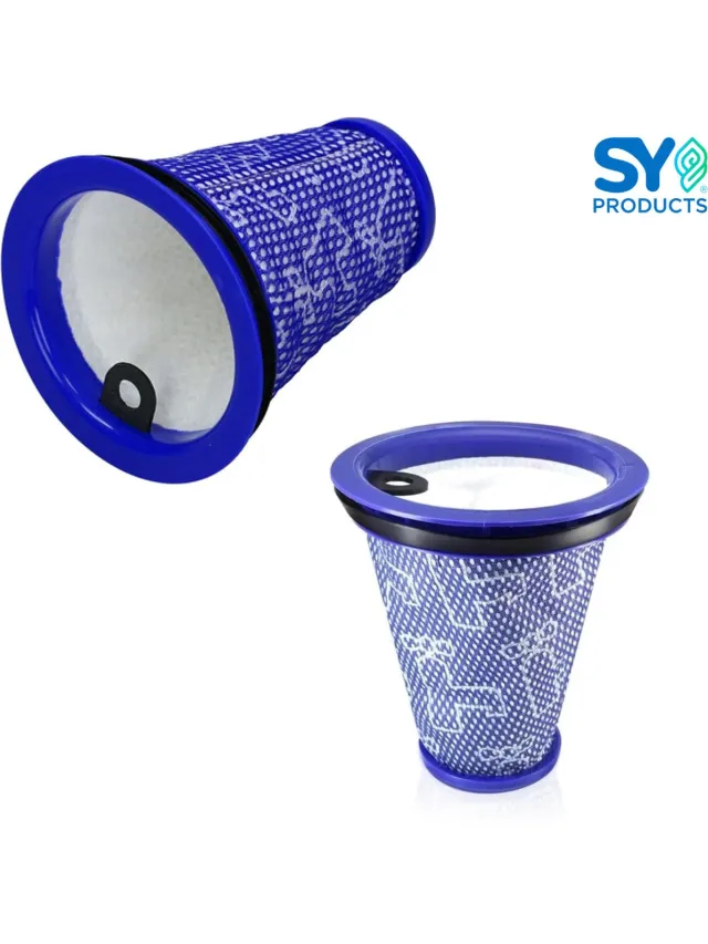 SYproducts HEPA Filter voor Stofzuiger - Geschikt voor Dyson Big Ball CY22 CY23 CY24 CY25 CY26 CY28 Dc75 Dc77 DY75 DY77 DY78 - Wasbaar blauw