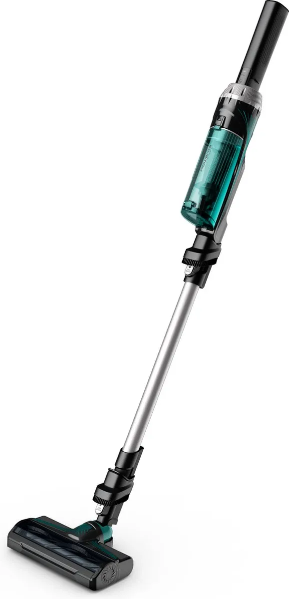 Rowenta oplaadbare bezemstofzuiger 14,4v groen - rowenta - rh1127wo Blu