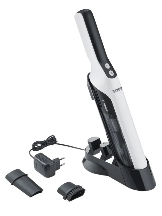 Severin HV 7140 handstofzuiger zwart wit zwart, wit
