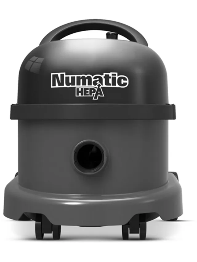 Numatic Stofzuiger PPR170H-11 HEPA zwart met kit AS0