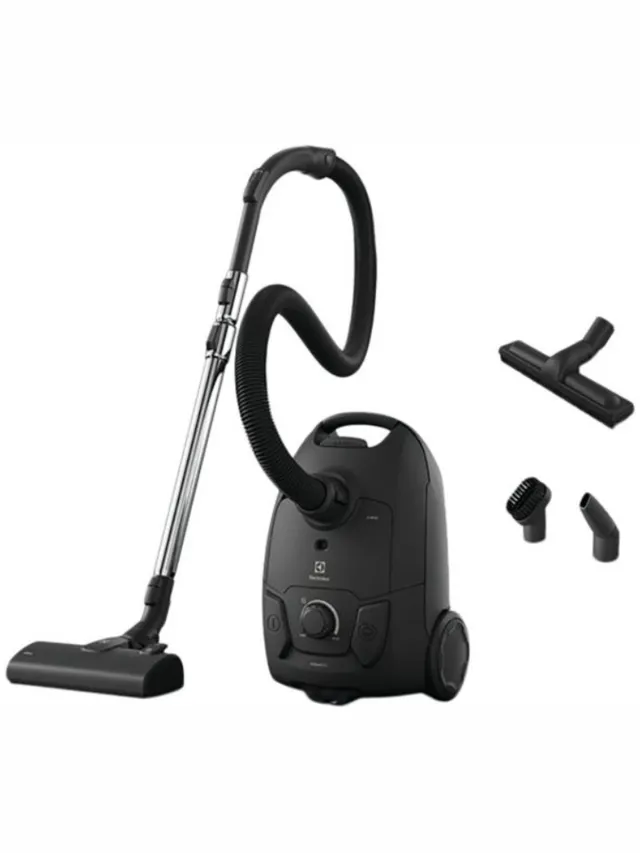 Electrolux stofzuiger met bus 650w 78db grijs - electrolux - EB51C2GG Graniet;Grijs
