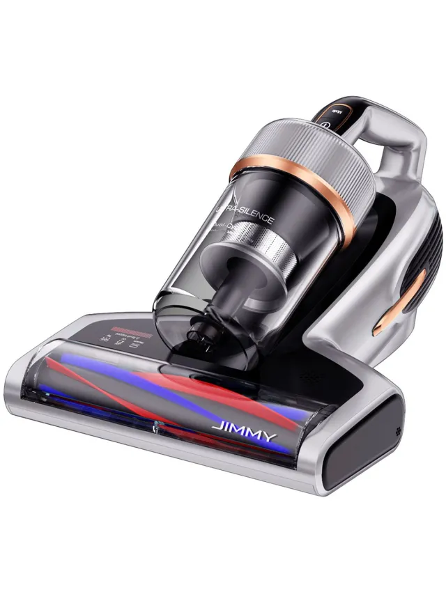 Jimmy ​JIMMY BX7 Pro Anti-Mijt Stofzuiger - 700W, 60°C Hitte, UV, Ultrasoon, 3 Modi, Breed Zuigmond​​ grijs