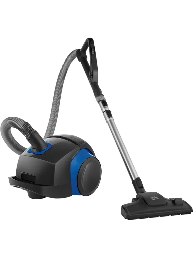 Beko VCC44820AB - Stofzuiger met zak - Zwart - Comfort handgreep - 4l