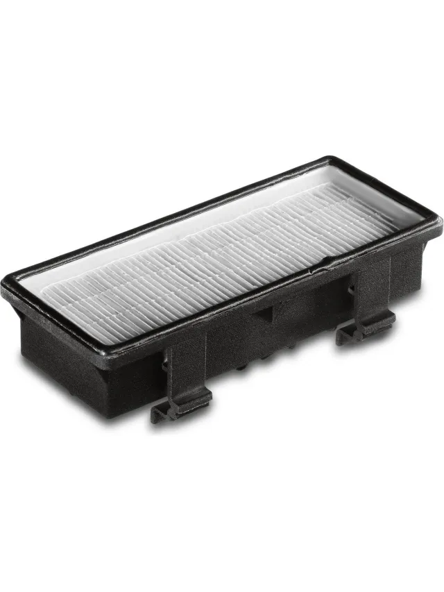 Kärcher HEPA UITBLAASFILTER VOOR BV 5/1 , T 12/1, T 15/1 EN T 17/1 wit